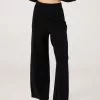 Onzie Wide Leg Lounge Pant Black