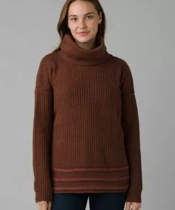 PRANA Funen Loop Sweater Tunic Clove