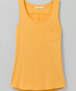 Prana Foundation Scoop Neck Tank Birch Heather