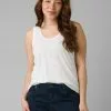 Prana Cozy Up Tank White