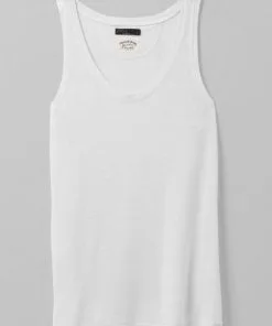 Prana Cozy Up Tank White