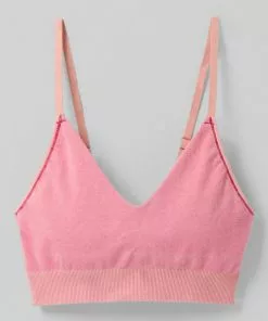 Prana Sopra Seamless Crop Top Cloud Blush