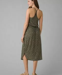 Prana Ayla Dress Black Petals