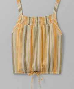 Prana Little Palm Cami Golden Hour Stripe