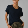 Prana Foundation Slouch Top Nautical Heather
