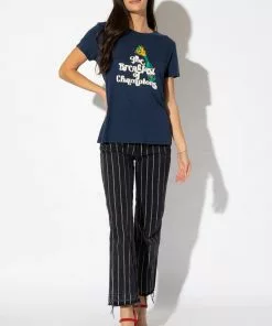 Sub_Urban Riot Breakfast Of Champions Tee Navy