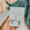 JaxKelly Amazonite Hoop Gifting