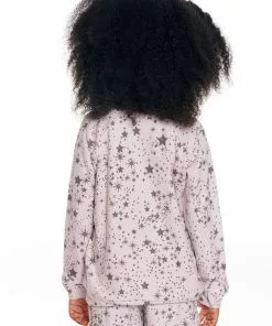 Chaser Bliss Knit Pullover Twilight Stars