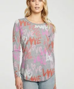 Chaser Love Longsleeve Grey