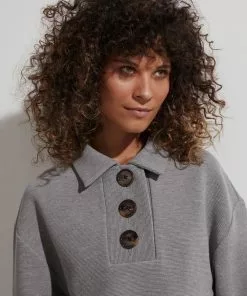 Varley Andale Sweatshirt Grey Marl