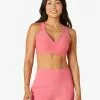 Beyond Yoga Spacedye Lift Your Spirits Bra Pink Crush