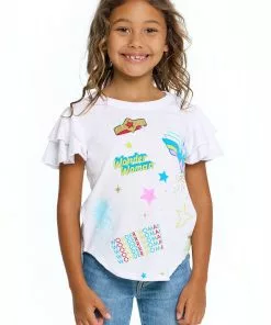 Chaser Girls Flutter Sleeve Wonder