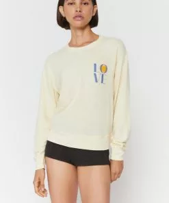 Spiritual Gangster Love Crew Neck Savasana Limoncello