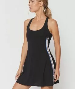 Spiritual Gangster It's A Vibe Active Dress Black