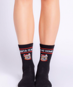 P.J. Salvage Fun Socks Santa Is