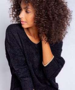 P.J. Salvage Shinning Star Longsleeve Black