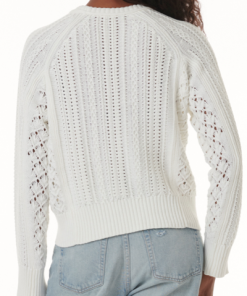 Splendid Faye Sweater White