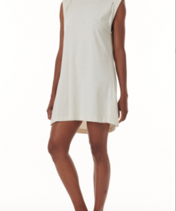 Splendid Evie Slub Jersey Dress Gardenia