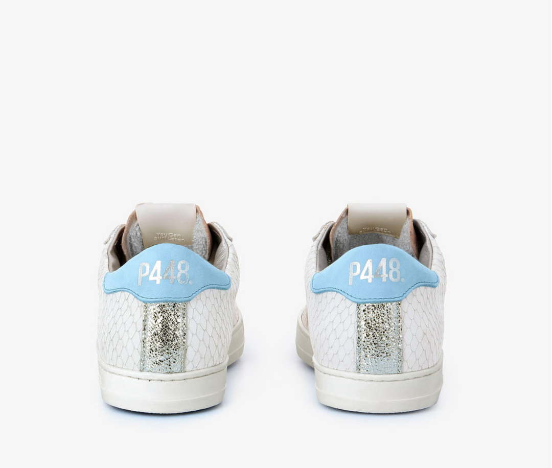 P448 Margot Sneaker White Blue