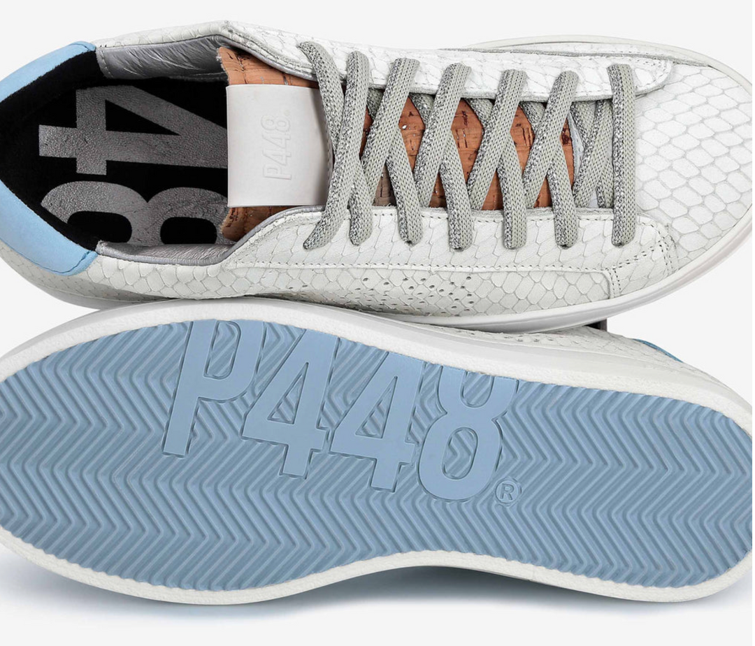 P448 Margot Sneaker White Blue