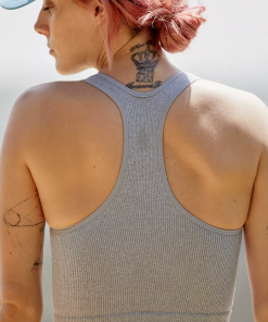 Free People Free Throw Crop Heather Grey Free People Movement