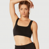NUX Sleek Square Bra Black