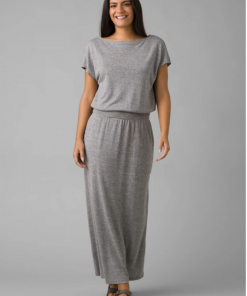 Prana Cozy Up Skyland Dress Heather Grey