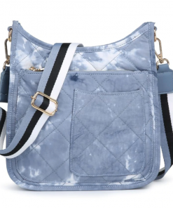 Sol And Selene Motivator Messenger Crossbody Bag Slate Cloud