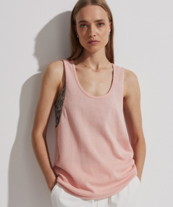 Varley Arlee Tank Coral Cloud