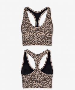 Varley Let's Move Park Bra Tan Spot