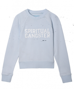 Spiritual Gangster Bridget Raglan Pullover-Aquarius