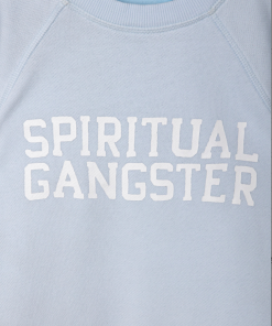 Spiritual Gangster Bridget Raglan Pullover-Aquarius