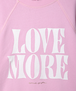 Spiritual Gangster Bridget Raglan Pullover Bella Pink