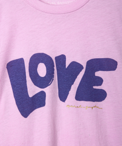 Spiritual Gangster Love Classic Tee Bella Pink