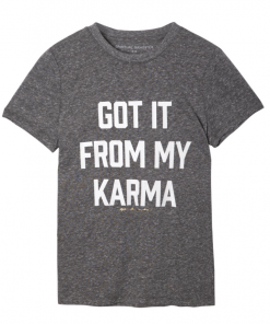 Spiritual Gangster Karma Classic Tee Heather Grey