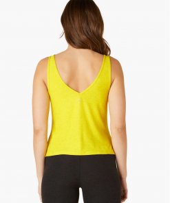 Beyond Yoga Double V Tank Lemon