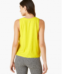 Beyond Yoga Balanced Muscle Tank Lemon