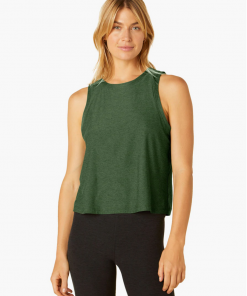 Beyond Yoga Balanced Muscle Tank Pine