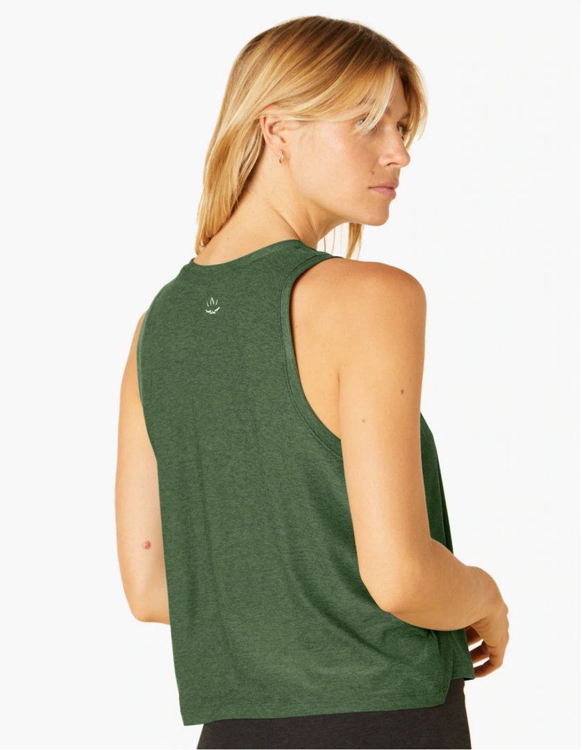 Beyond Yoga Balanced Muscle Tank Pine