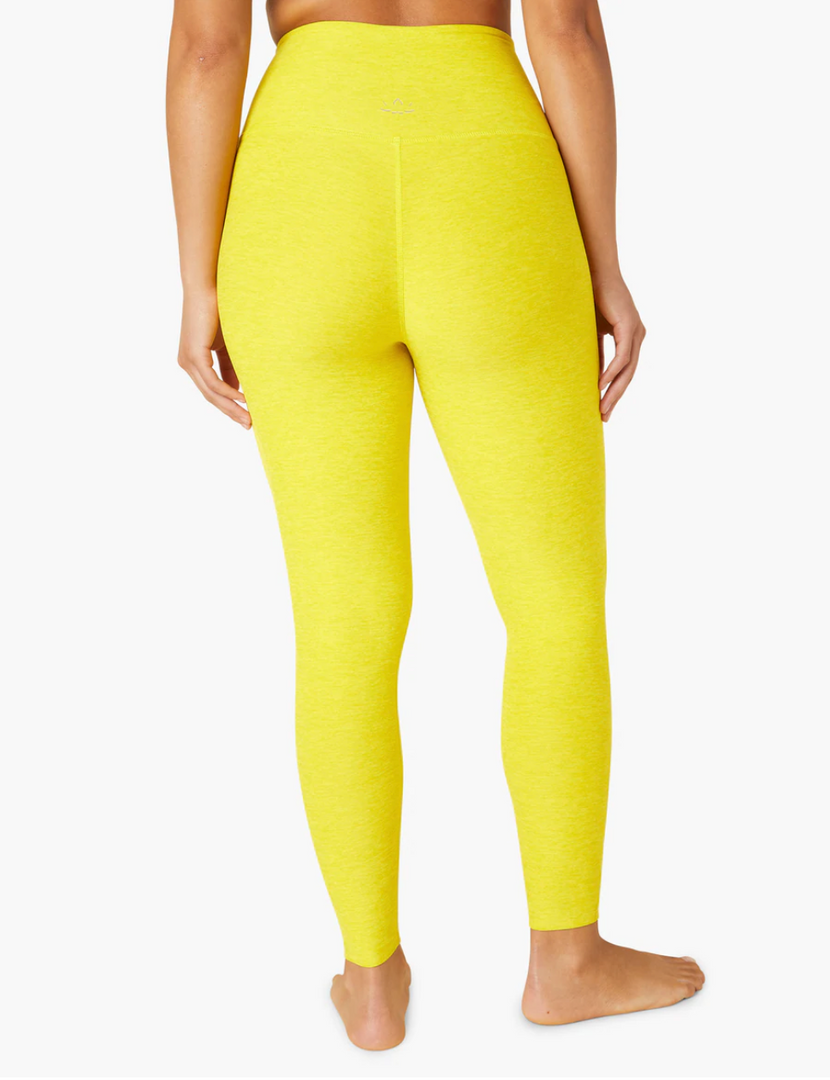 Beyond Yoga High Waisted Midi Leggings Lemon