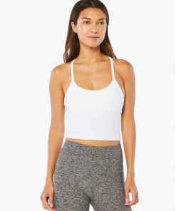Beyond Yoga Racerback Cropped Tank Cloud