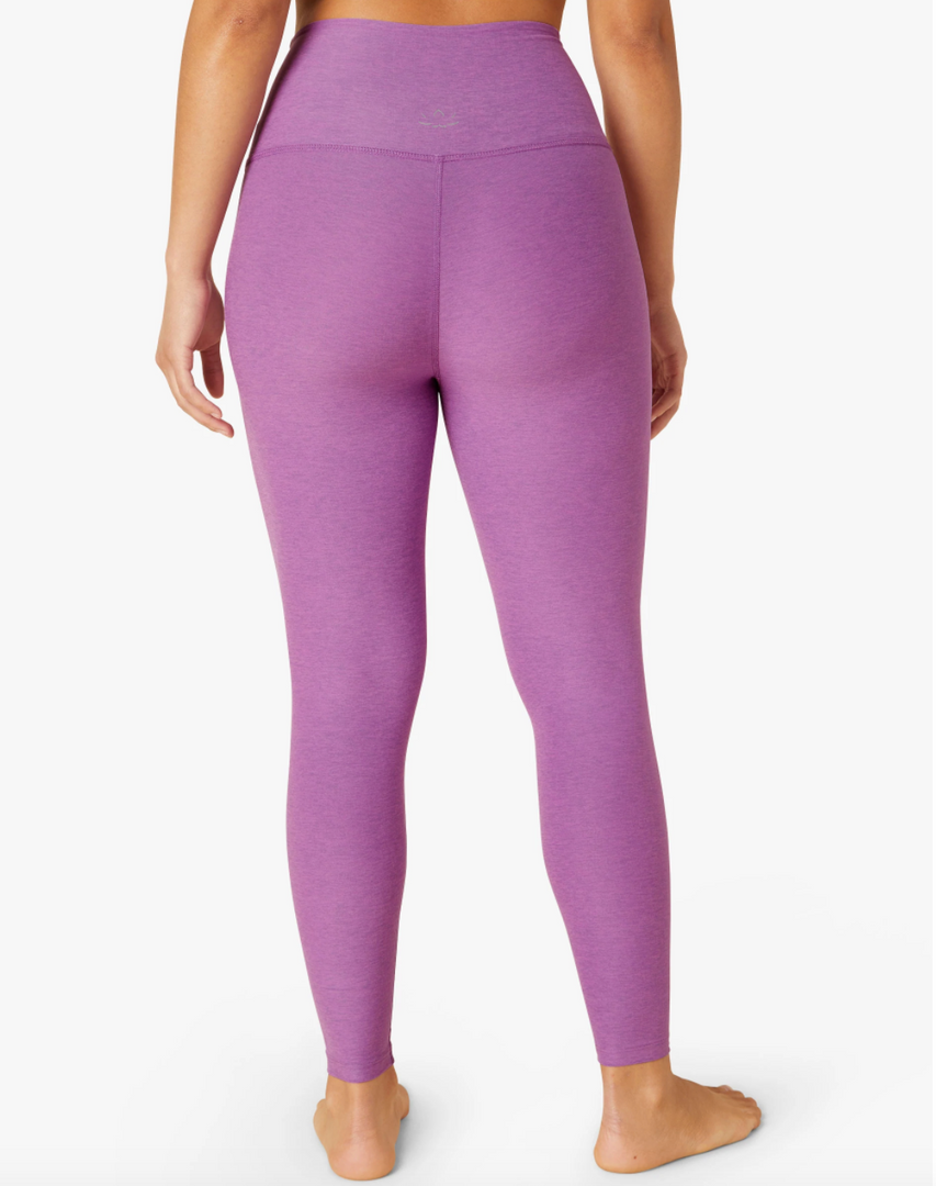 Beyond Yoga Spacedye High Waisted Midi Legging Bright Iris Heather