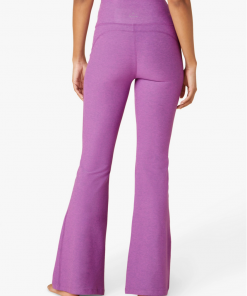 Beyond Yoga Spacedye All Day Flare High Waisted Pant Bright Iris Heather