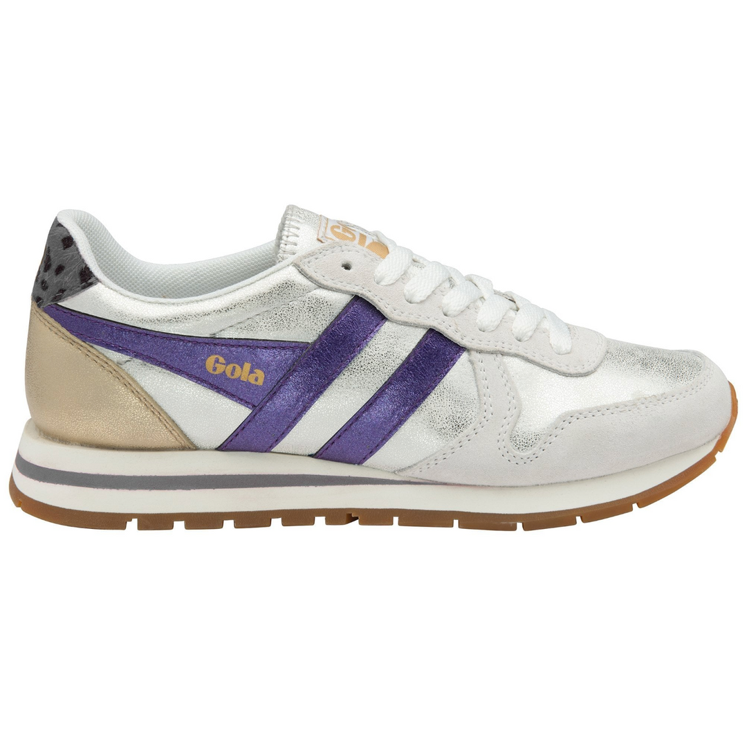 Gola DAYTONA BLAZE SNEAKER WHITE/PURPLE/GREY