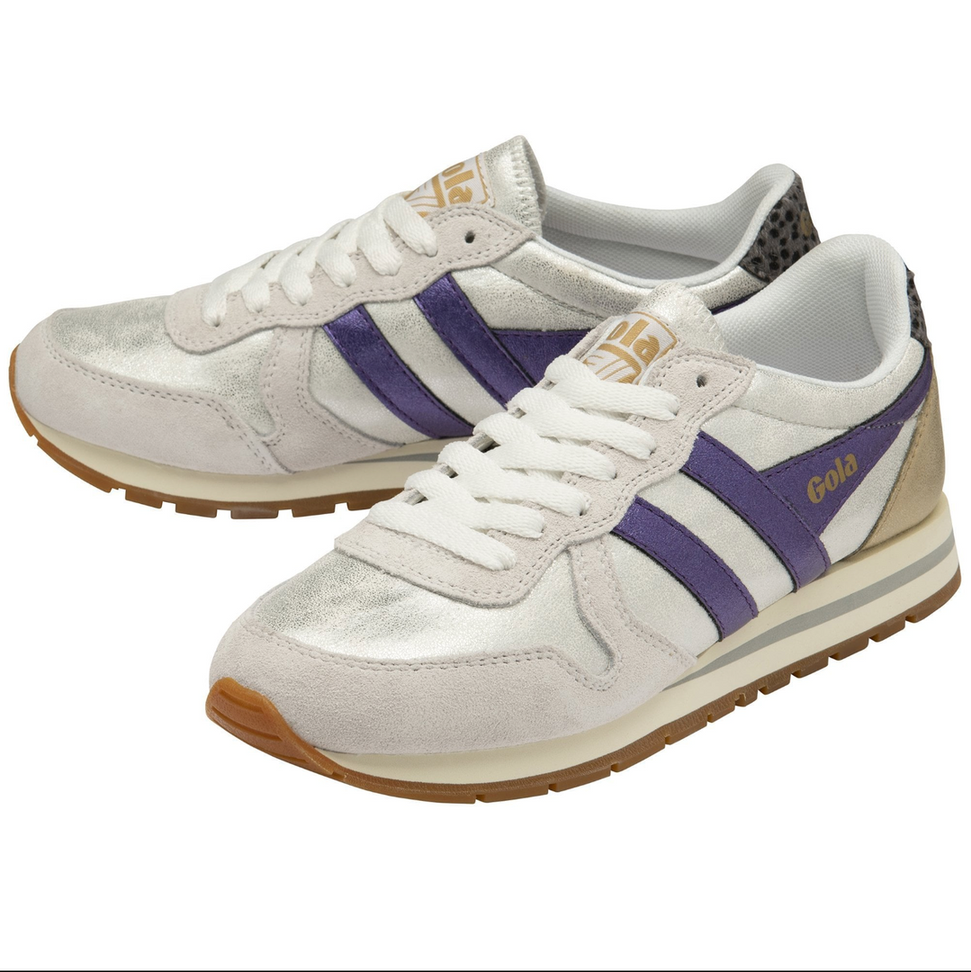 Gola DAYTONA BLAZE SNEAKER WHITE/PURPLE/GREY