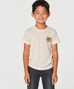 Chaser Boys Jersey SS Tee Au Lait