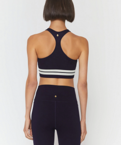 Spiritual Gangster High Neck Seamless Bra Deep Sea