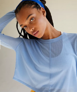 Free People Infinitee Tee Bluemoon Quartz Free People Movement