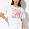 Sub_Urban Riot MTV Hearts Boyfriend Tee Antique White
