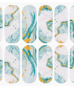 Ivy & Ash Green Marble Foil Wrap